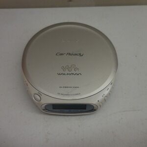 Sony Walkman D-EJ368CK Portable CD Player Car Ready G-Protection Silver Gold